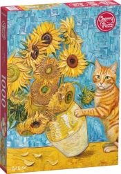 Puzzle 1000 CherryPazzi Cat & Art 31629          